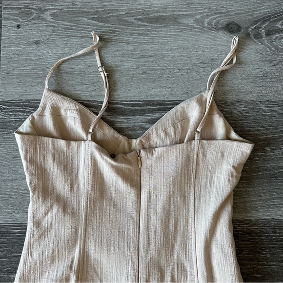 Zara Midi Corset Slit Dress - Picture 5 of 6